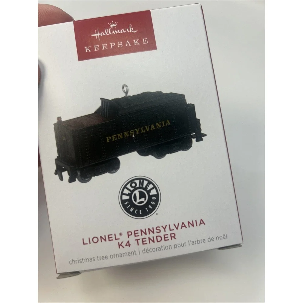 NEW Hallmark Keepsake Lionel Train 1361 Pennsylvania K4 Locomotive Tender Caboos